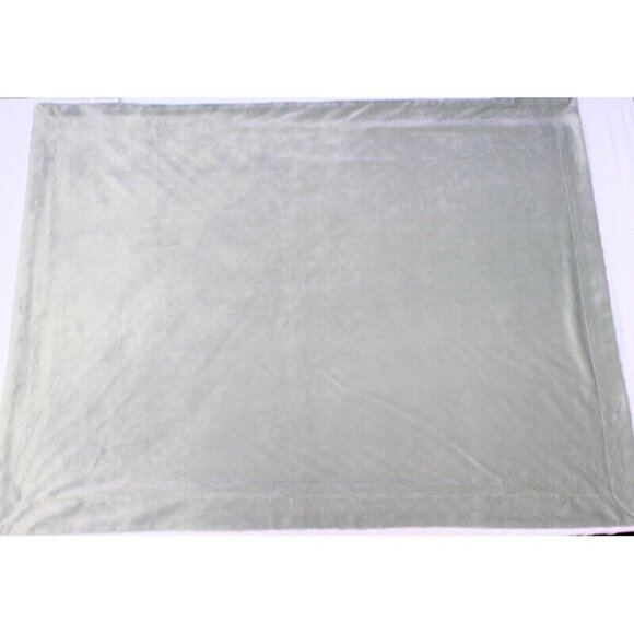 Plush Minky Baby Blanket Green Lovey Raised Dot Texture 40x30 Boy or Girl - Picture 6 of 6